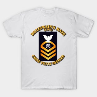 Navy - CPO - Blue - Gold with Txt T-Shirt